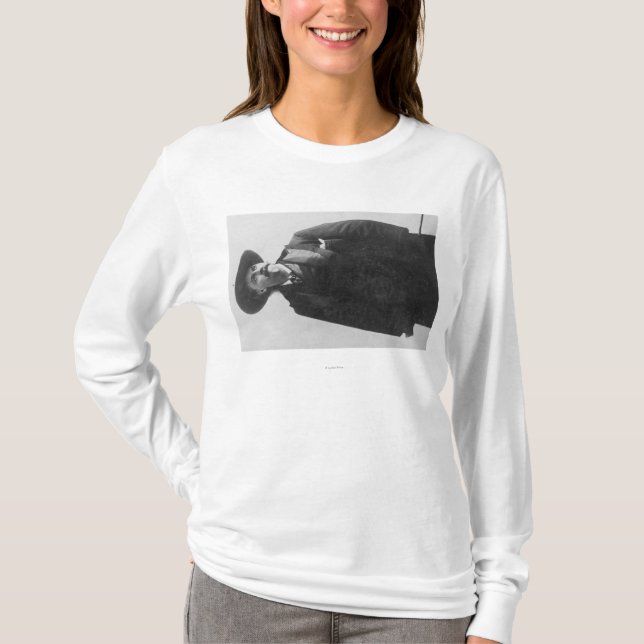 Camiseta Retrato de Buffalo Bill (Frente)