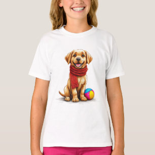 Camiseta Retrato de cachorro fofo