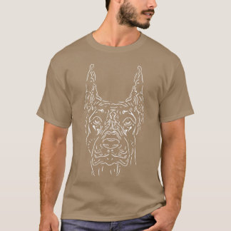 Camiseta Retrato de Cão para presente de Proprietários de C