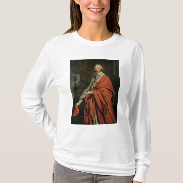 Camiseta Retrato de Cardinal de Richelieu (Frente)