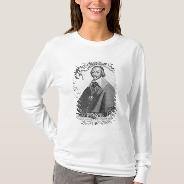 Camiseta Retrato de Cardinal de Richelieu (Frente)