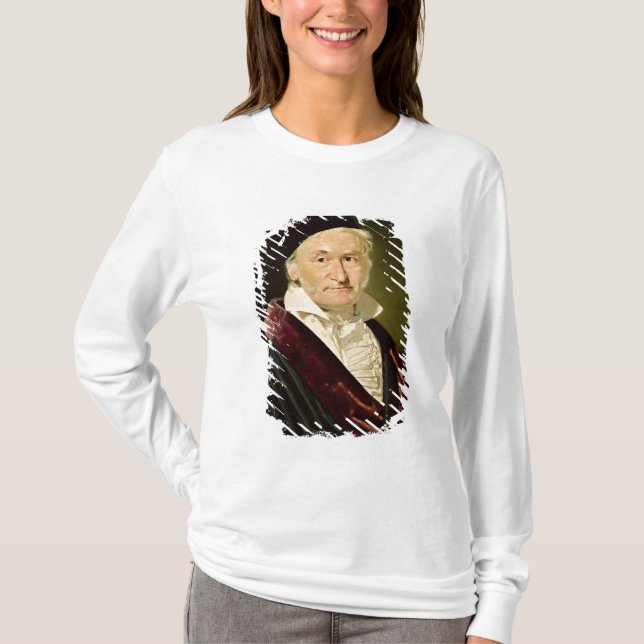 Camiseta Retrato de Carl Friedrich Gauss, 1840 (Frente)