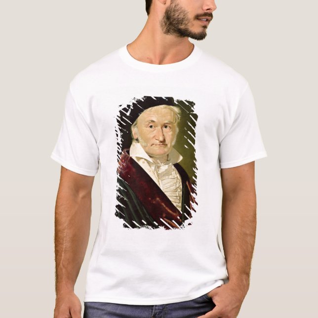 Camiseta Retrato de Carl Friedrich Gauss, 1840 (Frente)