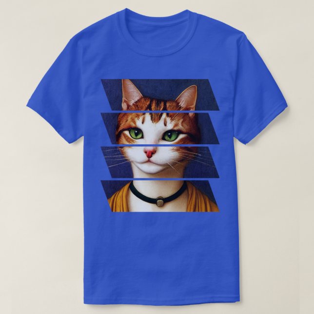 Camiseta Retrato de Cat (Frente do Design)