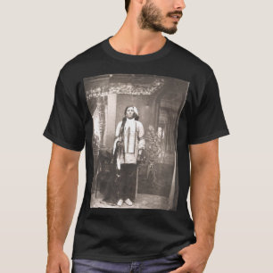 Camiseta Retrato de Cavalo Louco
