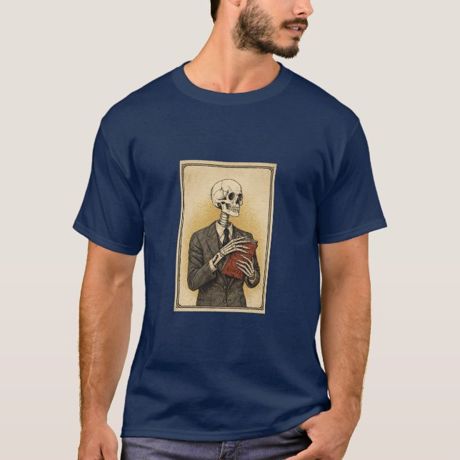 Camiseta Retrato de Caveira (Frente)