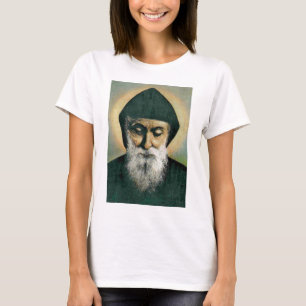 Camiseta Retrato de Charbel do santo
