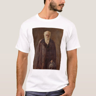 Camiseta Retrato de Charles Darwin 1883