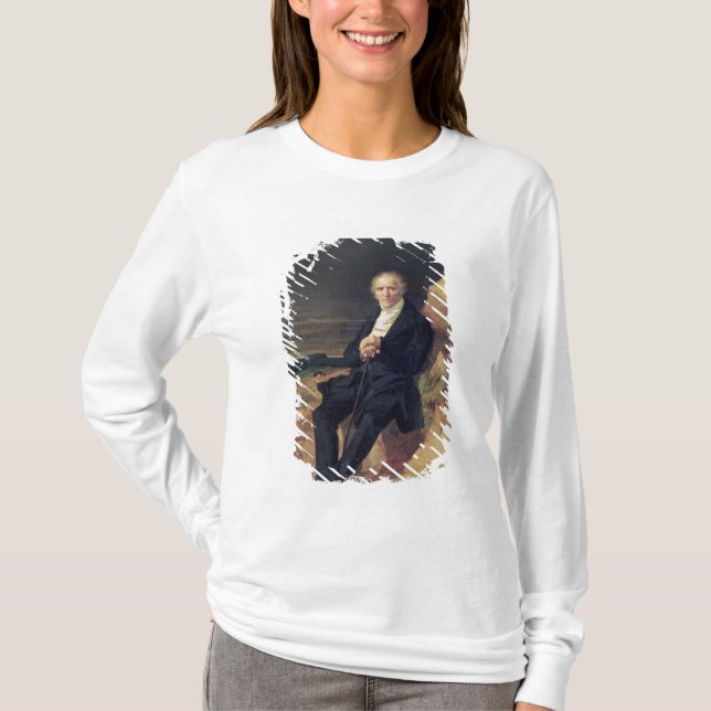 Camiseta Retrato de Charles Fourier (Frente)