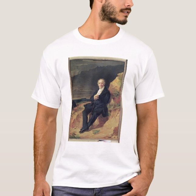 Camiseta Retrato de Charles Fourier (Frente)