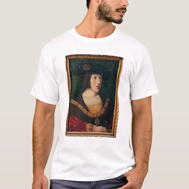 Camiseta Retrato de Charles V (Frente)