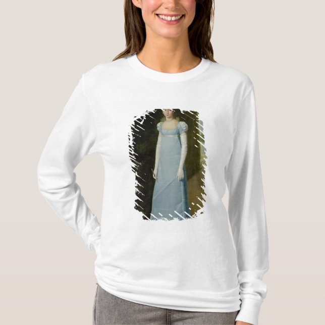 Camiseta Retrato de Charlotte Bonaparte 1808 (Frente)