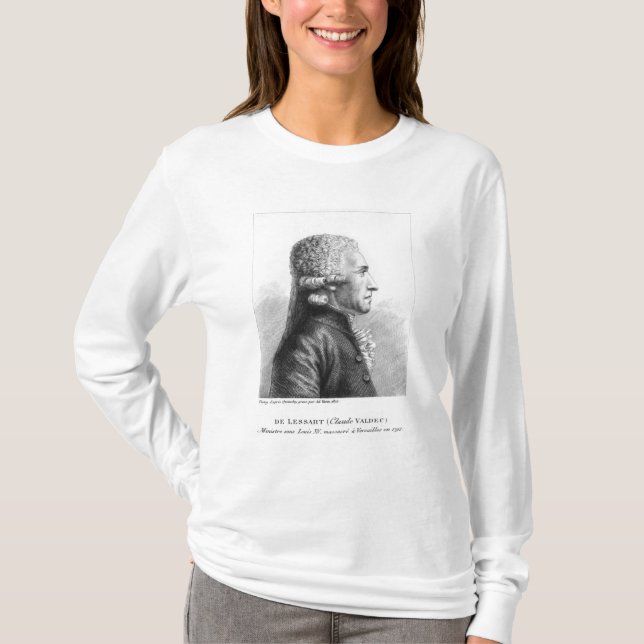 Camiseta Retrato de Claude Valdec de Lessart (Frente)