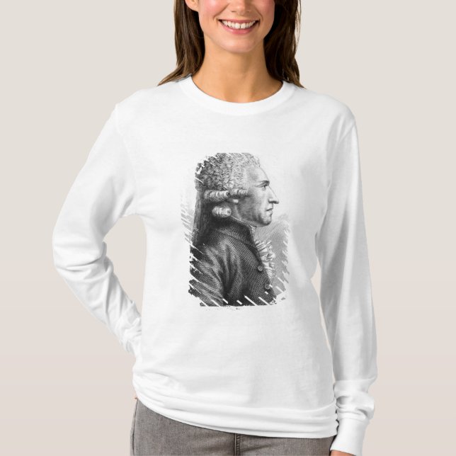 Camiseta Retrato de Claude Valdec de Lessart (Frente)