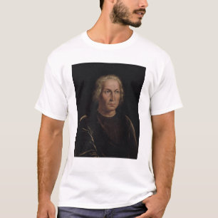 Camiseta Retrato de Cristóvão Colombo