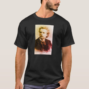 Camiseta Retrato de Edvard Grieg T-Shirt