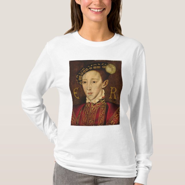 Camiseta Retrato de Edward VI (Frente)