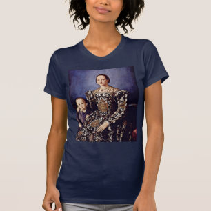 Camiseta Retrato de Eleonora di Toledo por Bronzino Angelo