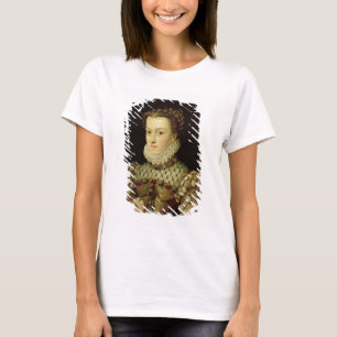 Camiseta Retrato de Elizabeth de 1554-92) rainhas o de