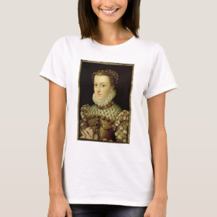 Camiseta Retrato de Elizabeth de 1554-92) rainhas o de