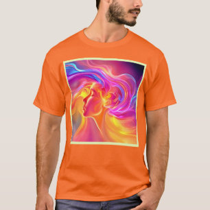 Camiseta Retrato de Energia Fluindo