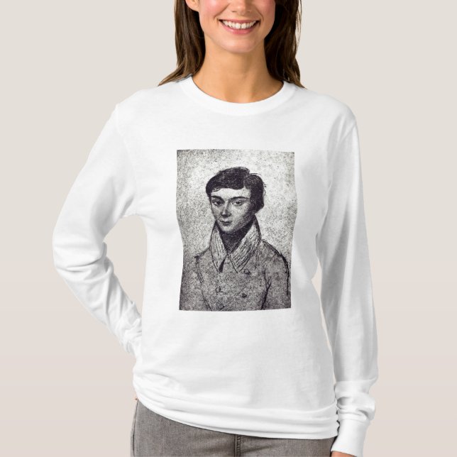 Camiseta Retrato de Evariste Galois (Frente)