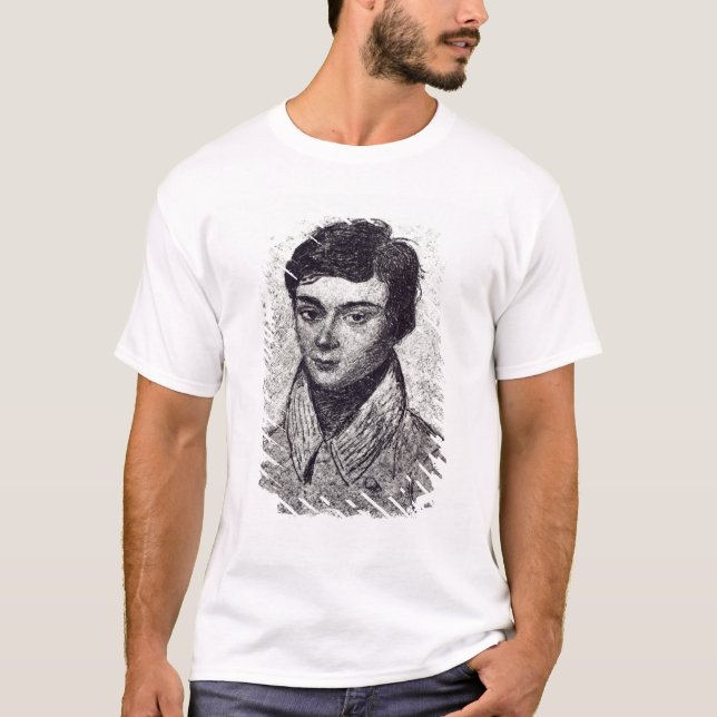 Camiseta Retrato de Evariste Galois (Frente)