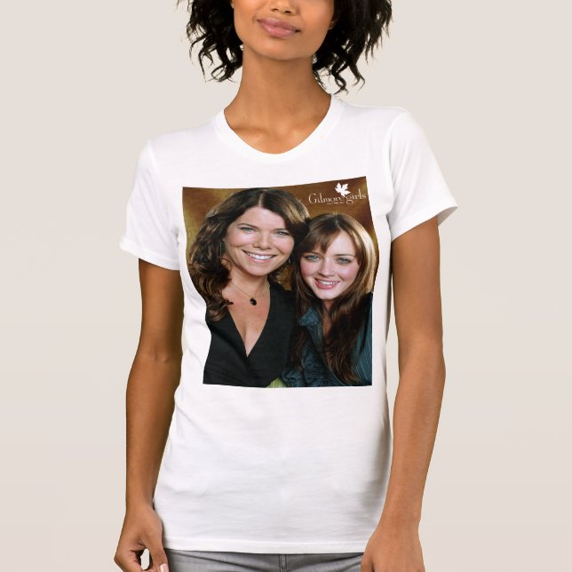 Camiseta Retrato de Fechamento de Lorelai & Rory (Frente)