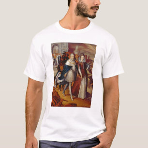 Camiseta Retrato de Ferdinand mim e sua sobrinha