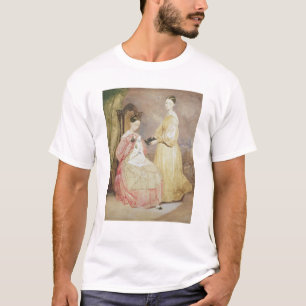 Camiseta Retrato de Florence Nightingale e dela