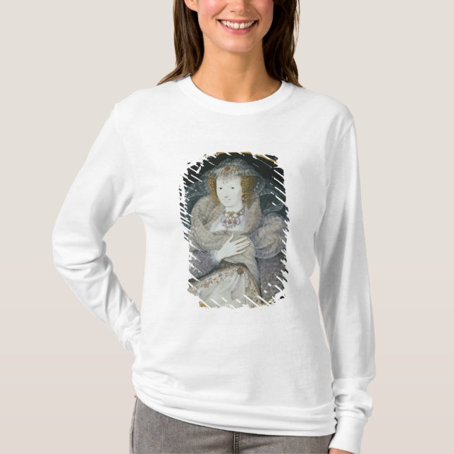 Camiseta Retrato de Frances, condessa Howard (Frente)