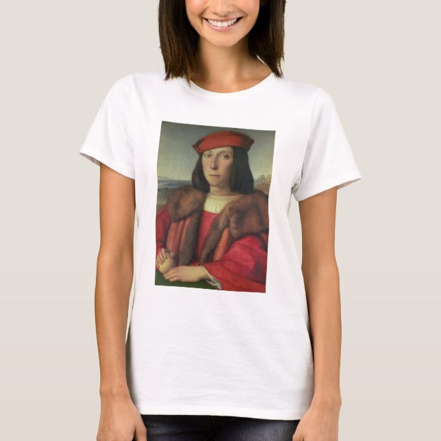 Camiseta Retrato de Francesco della Rovere, Duque de Urbino (Frente)