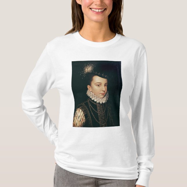 Camiseta Retrato de Francois Hercule de France (Frente)