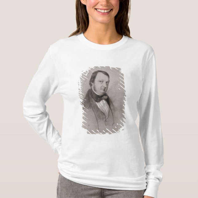 Camiseta Retrato de Frederic Chopin (Frente)