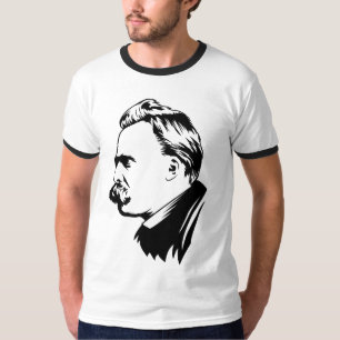 Camiseta Retrato de Frederich Nietzsche