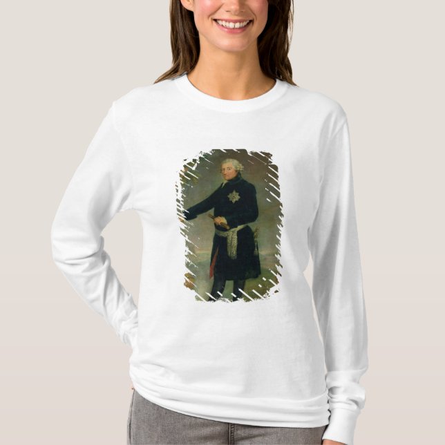 Camiseta Retrato de Frederick II o excelente, 1772 (Frente)