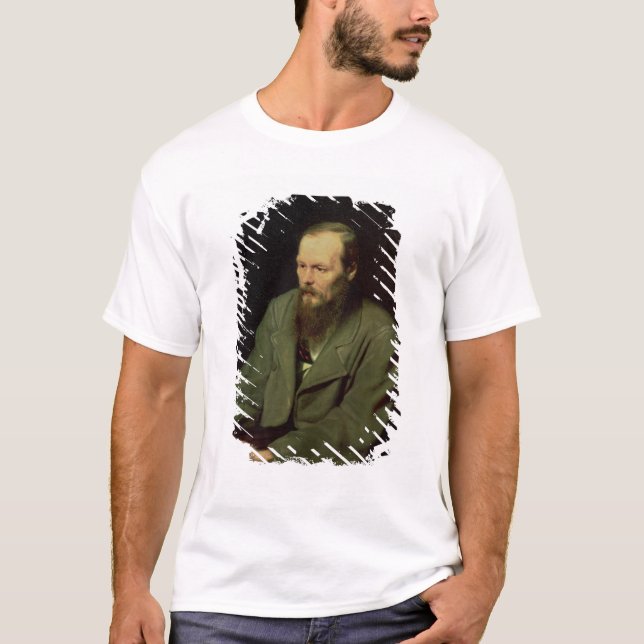 Camiseta Retrato de Fyodor Dostoyevsky 1872 (Frente)