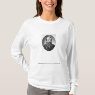 Camiseta Retrato de Fyodor Mikhailovich Dostoyevsky
