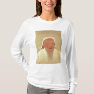 Camiseta Retrato de Genghis Khan, Mongol Khan