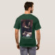 Camiseta Retrato de George Sand (Parte Traseira Completa)