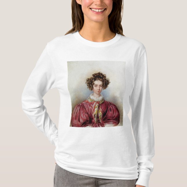 Camiseta Retrato de George Sand 1830 (Frente)