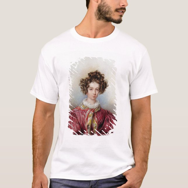 Camiseta Retrato de George Sand 1830 (Frente)