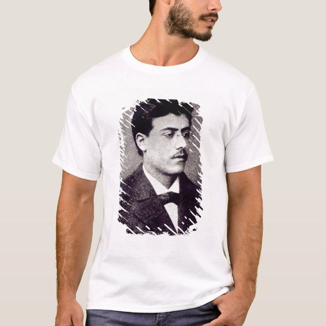 Camiseta Retrato de Gustav Mahler, 1878 (Frente)