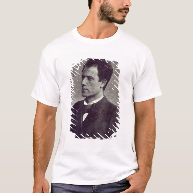 Camiseta Retrato de Gustav Mahler, 1897 (Frente)