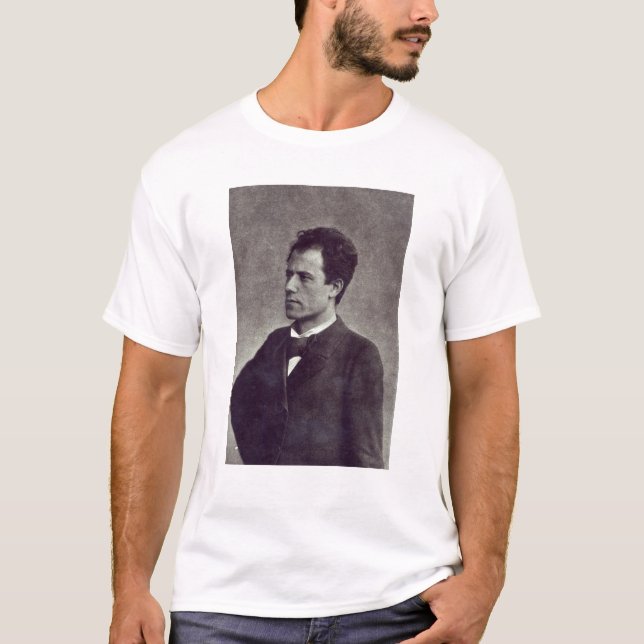Camiseta Retrato de Gustav Mahler, 1897 (Frente)