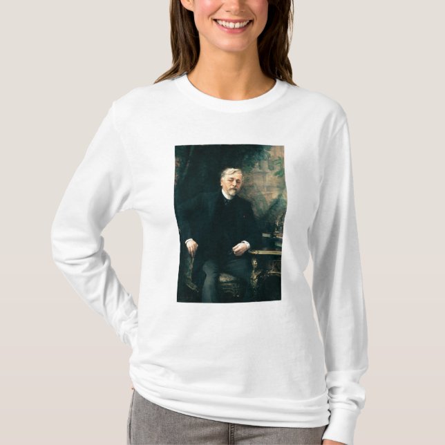 Camiseta Retrato de Gustave Eiffel 1905 (Frente)