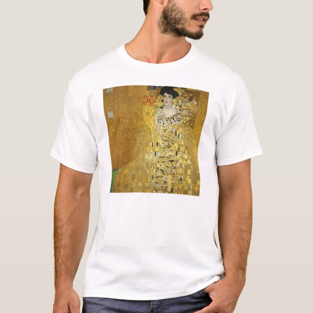 Camiseta Retrato de Gustavo Klimt- de Adele Bloch-Bauer mim (Frente)