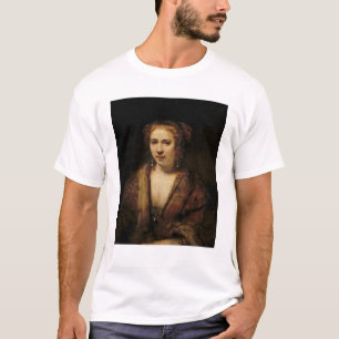 Camiseta Retrato de Hendrikje Stoffels
