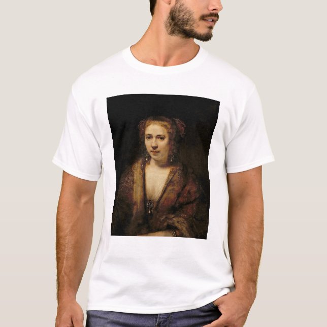 Camiseta Retrato de Hendrikje Stoffels (Frente)