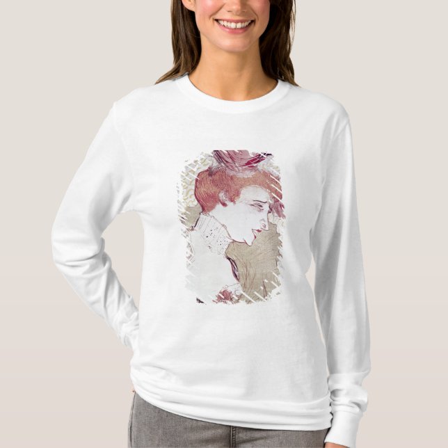 Camiseta Retrato de Henri de Toulouse-Lautrec | de Marcelle (Frente)